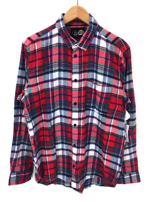 CHEAP MONDAY（チープマンデー） チェックネルシャツ メンズ トップス