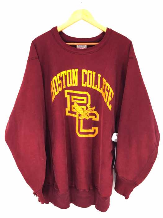Champion（チャンピオン） 80S トリコタグ中期  USA製 REVERSE WEAVE カレッジプリントクルーネックスウェット メンズ トップス
