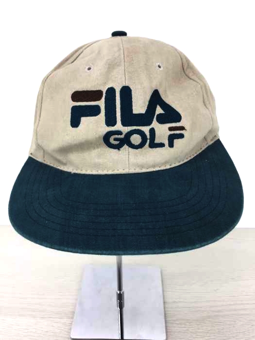 FILA GOLF（フィラ ゴルフ） USA製　6パネル　キャップ メンズ 帽子