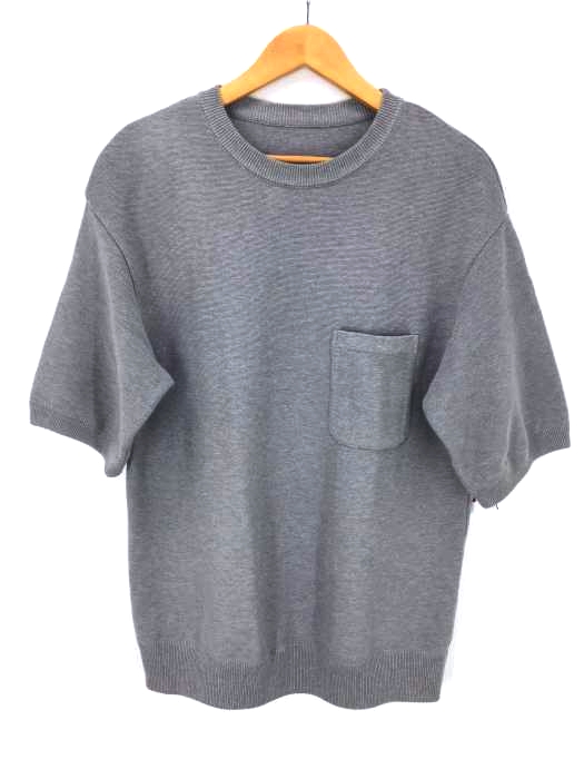 crepuscule(クレプスキュール) S/S Knit ポケットプルオーバー メンズ トップス