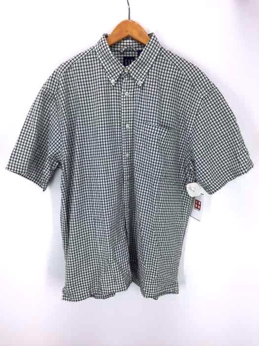 Gap（ギャップ） OLDタグ ボタンダウンシアサッカー半袖シャツ メンズ トップス