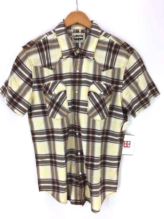 Levis(リーバイス) チェック半袖ウエスタンシャツ メンズ トップス