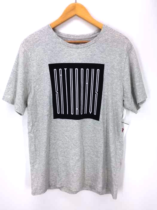 SATURDAYS SURF NYC(サタデーズサーフニューヨーク) ボックスロゴTシャツ メンズ トップス
