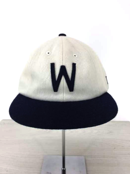 NEW ERA(ニューエラ) Wロゴ ウール6パネルキャップ メンズ 帽子