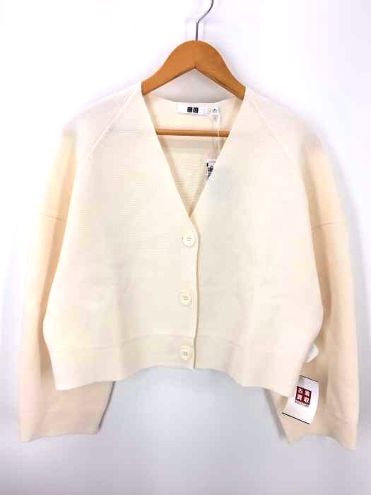 UNIQLO U（ユニクロユー） メリノブレンドショートカーディガン レディース トップス