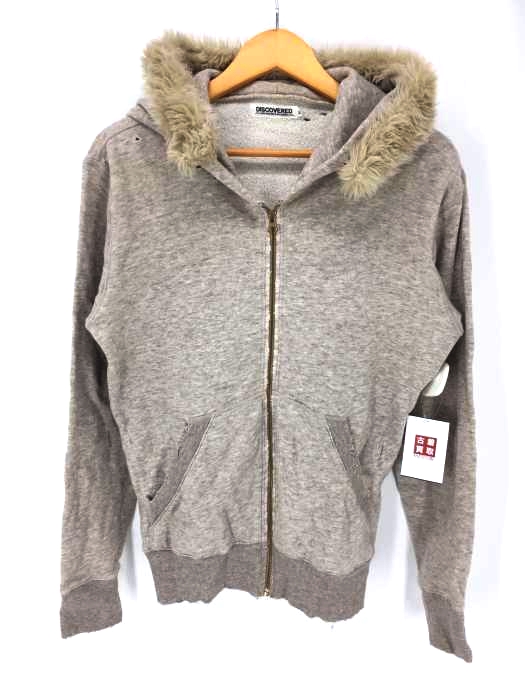 DISCOVERED(ディスカバード) ダメージジップパーカー メンズ トップス
