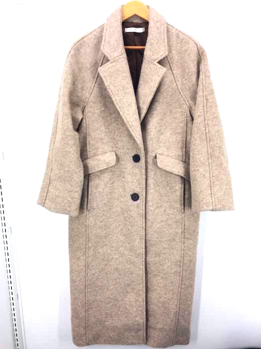 MOUSSY(マウジー) SINGLE BREASTED ロングコート チェスターコート レディース アウター