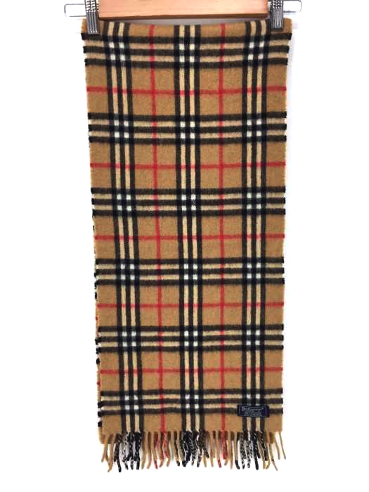 BURBERRYS（バーバリーズ） カシミヤ ノバチェックマフラー メンズ ファッション雑貨