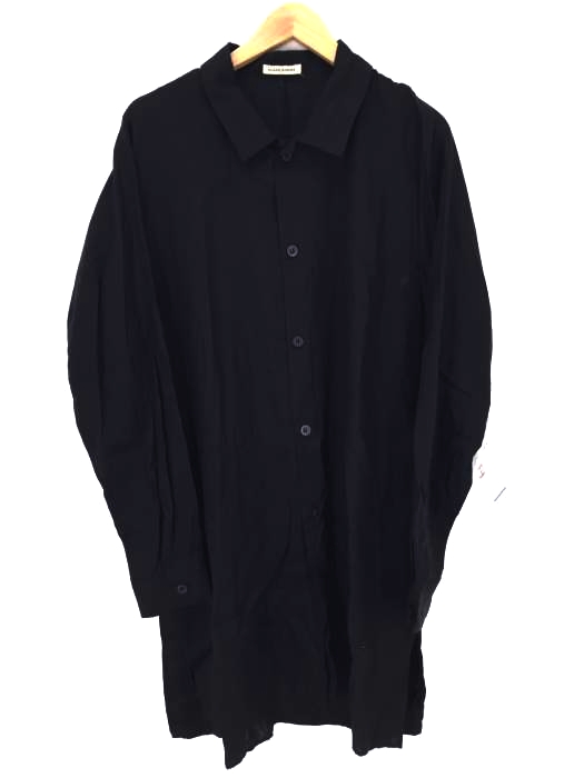 CLANE HOMME（クラネオム） SIDE SLIT LONG SHIRT  ロングシャツ サイドスリット メンズ トップス
