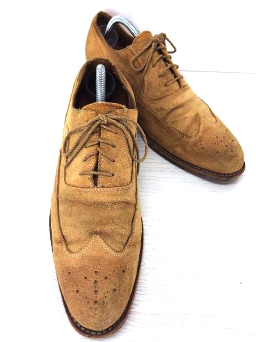 Timberland（ティンバーランド） ウィングチップ スウェードレザーシューズ メンズ シューズ