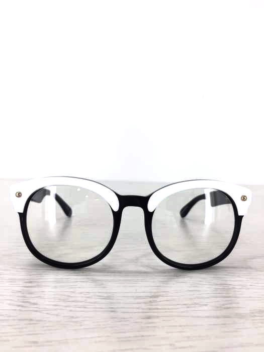 SABRE(サブレ) 眼鏡 NUEVO/White×Black×Clear メンズ ファッション雑貨
