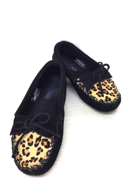 Minnetonka（ミネトンカ） LEOPARD KILTY MOCCASIN レディース シューズ