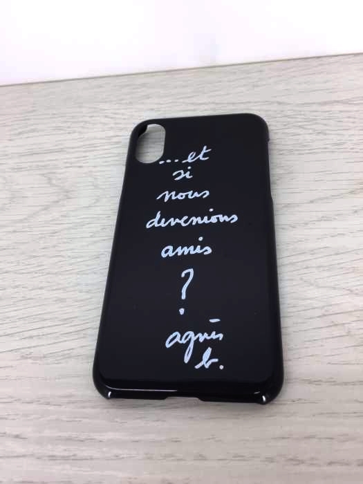 agnes b.（アニエスベー） WN85 GOODS メッセージ iPhoneケース レディース ファッション雑貨