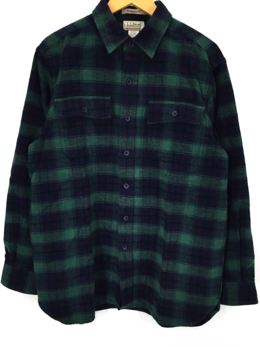 L.L.Bean（エルエルビーン） CHAMOIS CLOTH SHIRT シャミークロスシャツ シャモアクロス メンズ トップス