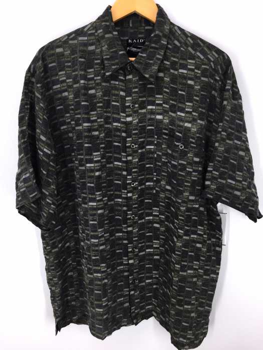 USED古着  （ユーズドフルギ） KAID mens SILK シルク半袖シャツ メンズ トップス