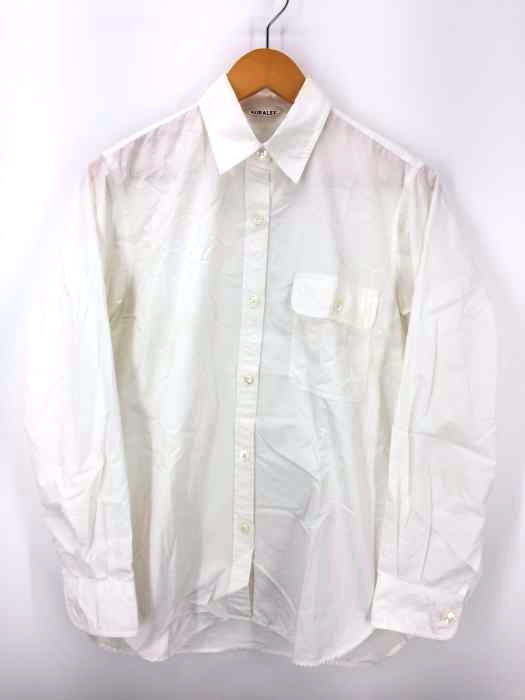 AURALEE（オーラリー） SELVEDGE WEATHER CLOTH SHIRTS レディース トップス
