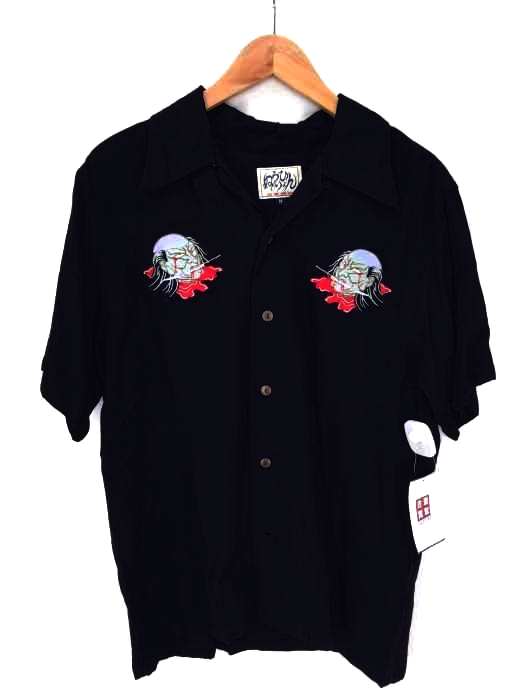 USED古着(ユーズドフルギ) 妖怪呉服ぬらりひょん 首かじりスカシャツ レディース トップス