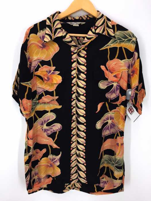 USED古着  （ユーズドフルギ） Aloha island HAWAIIAN STYLE レーヨンシャツ 国産品 メンズ トップス