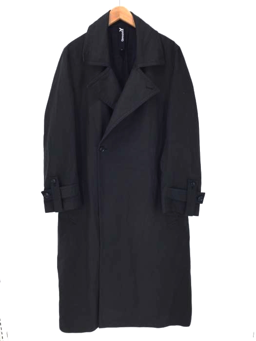 Ground Y（グラウンド ワイ） Double coat Khaki メンズ アウター