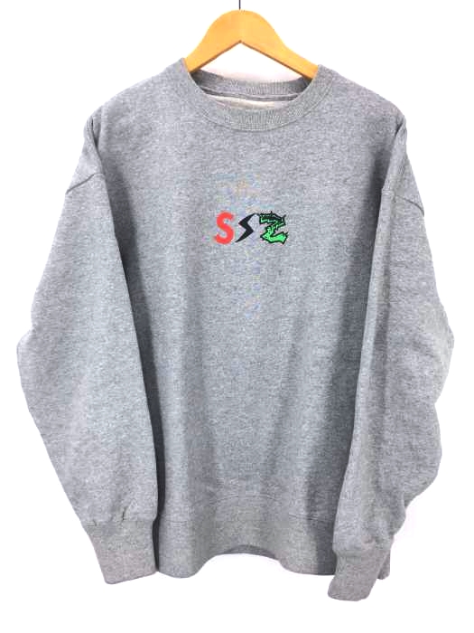 SSZ（ビームス サーフアンドスケート エスエスゼット） ロゴクルーネックスウェット メンズ トップス