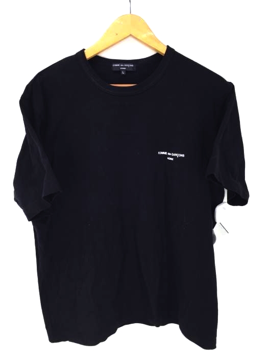 COMME des GARCONS HOMME(コムデギャルソンオム) AD2018 胸ロゴ クルーネックTシャツ メンズ トップス