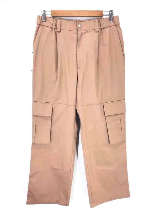KINDAGARDEN（カインダガーデン） : WORKWEAR CARGO WIDE PANTS メンズ パンツ