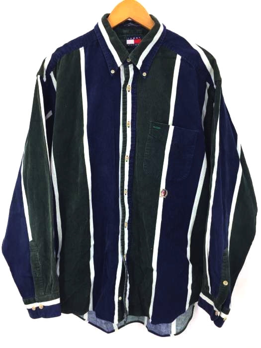 TOMMY HILFIGER（トミーヒルフィガー） 細畝コーデュロイボタンダウンシャツ メンズ トップス