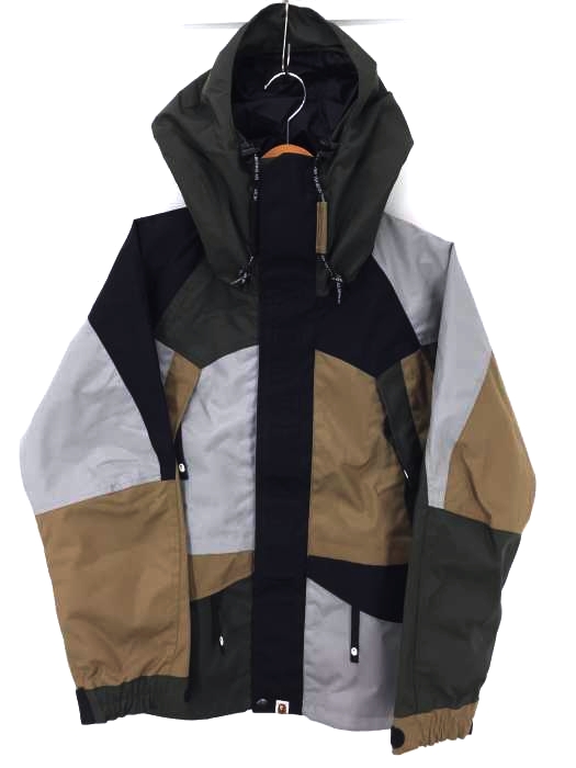 A BATHING APE（アベイシングエイプ） COLOR BLOCK CORDURA SNOWBOARD JACKET メンズ アウター