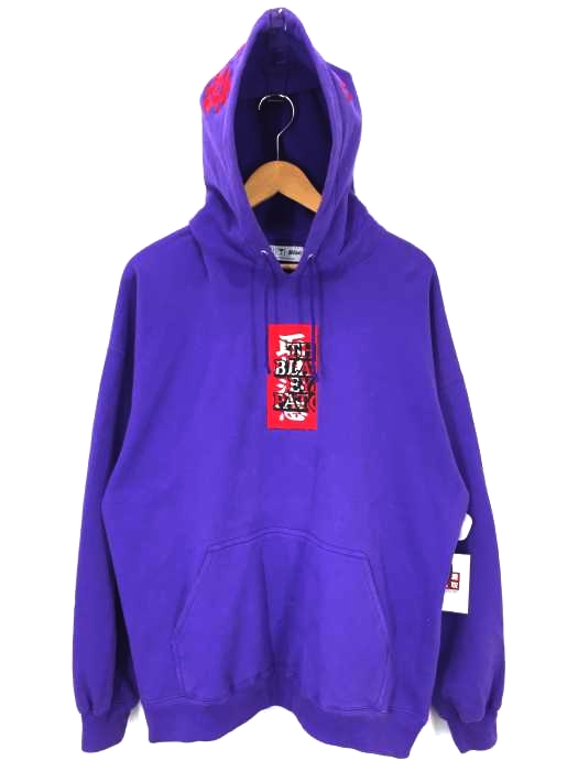 Black Eye Patch（ブラックアイパッチ） 別注 取扱注意フード刺繍 LABEL HOODIE メンズ トップス
