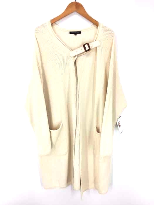 Mackintosh LONDON（マッキントッシュ ロンドン） ネックベルト付きロングカーディガン レディース トップス