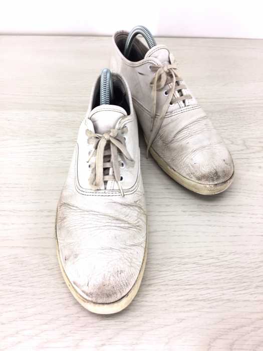 COMME des GARCONS COMME des GARCONS（コムデギャルソンコムデギャルソン） レザースニーカー　ユニセックス メンズ シューズ