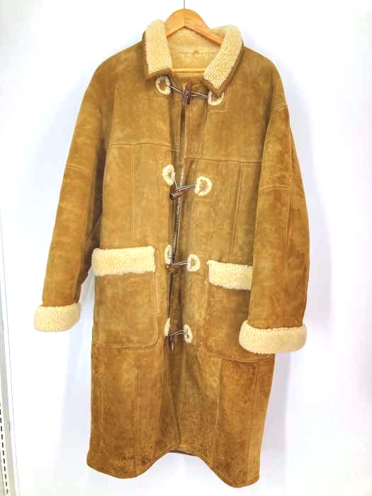 USED古着 (ユーズドフルギ) HOMESTEAD SHEEPSKIN ダッフルコート ヴィンテージ メンズ アウター