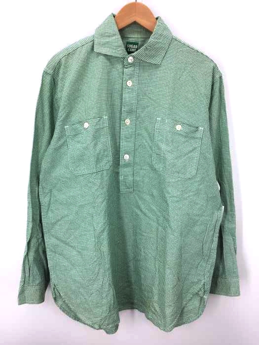 SUGAR CANE(シュガーケーン) チェック プルオーバーシャツ メンズ トップス