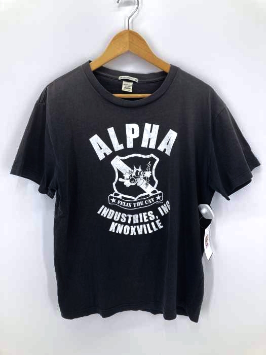 ALPHA INDUSTRIES(アルファインダストリーズ) ザ・キャット プリントTシャツ メンズ トップス