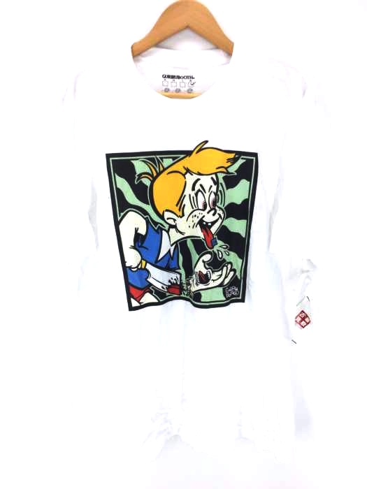 GURIRUBOOTH（グリルブース） trip Tee プリントTシャツ メンズ トップス