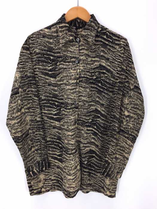 USED古着  （ユーズドフルギ） ポリ総柄シャツ メンズ トップス