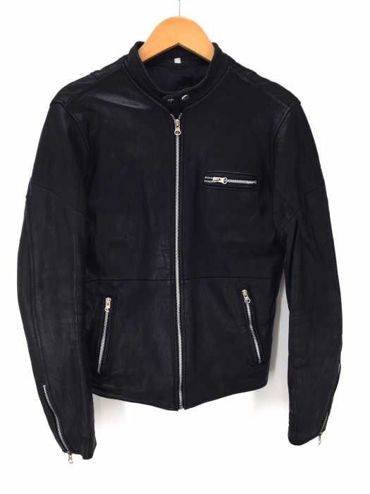 USED古着 (ユーズドフルギ) シングルライダースジャケット メンズ アウター