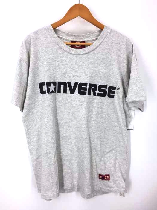 CONVERSE(コンバース) USA製 ロゴTシャツ モクグレー メンズ トップス
