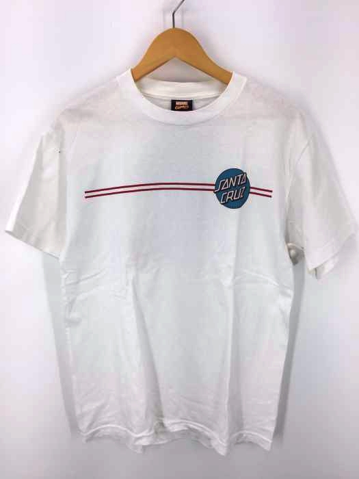 SANTA CRUZ(サンタクルーズ) キャップテンアメリカ スクリーミングハンド両面プリントTシャツ メンズ トップス