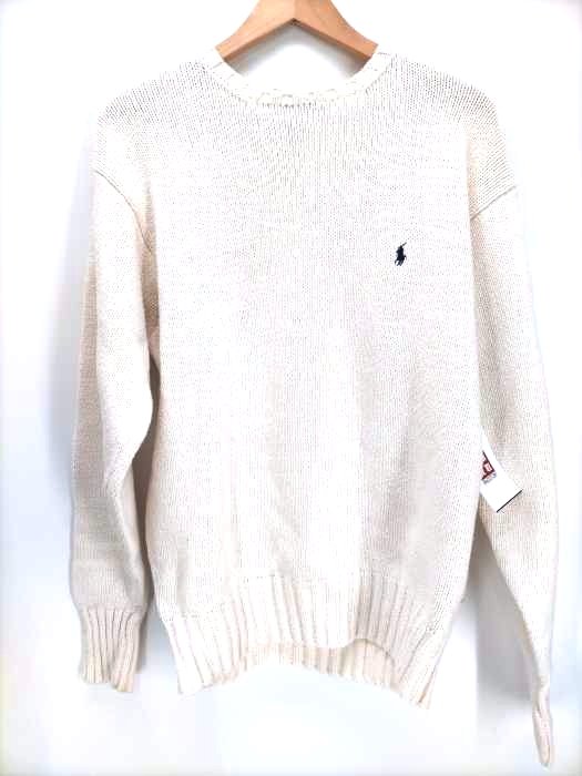 Polo by RALPH LAUREN（ポロバイラルフローレン） ポニー刺しゅう コットンニット メンズ トップス