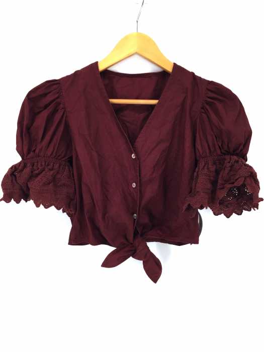 SLY(スライ) COTTON SCALLOP SH レディース トップス