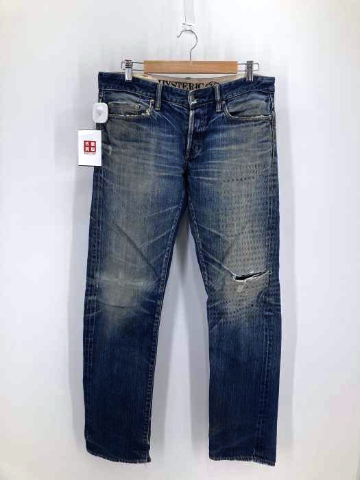 HYSTERIC GLAMOUR（ヒステリックグラマー） ダメージ加工 デニムパンツ メンズ パンツ