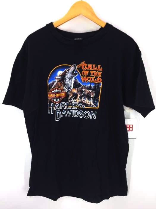 HARLEY-DAVIDSON（ハーレーダビッドソン） USA製 THE CALLOF THE WILD Tシャツ メンズ トップス