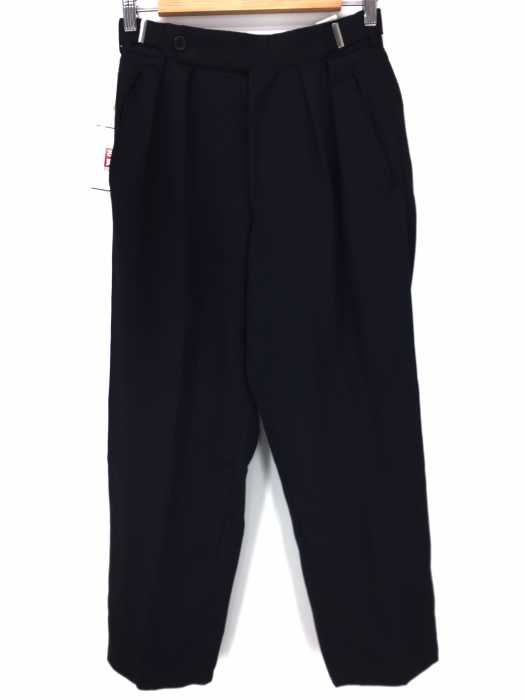 Yohji Yamamoto POUR HOMME （ヨウジヤマモトプールオム） 2タックゴムアジャスタースラックスパンツ メンズ パンツ