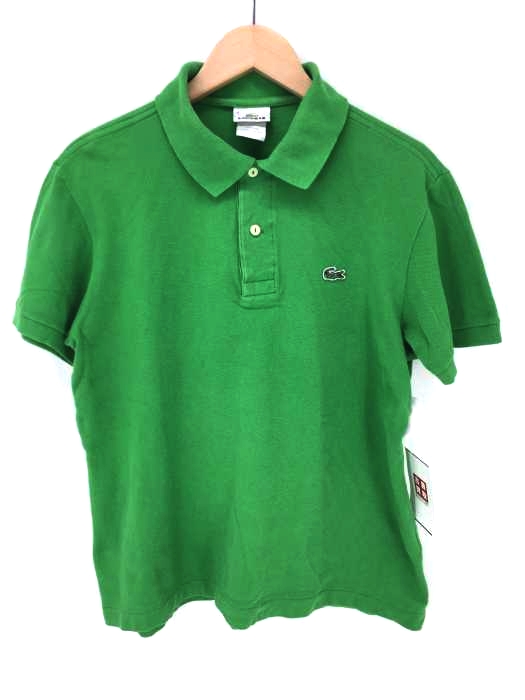LACOSTE(ラコステ) 鹿の子 S/S ポロシャツ クロップド ユニセックス メンズ トップス