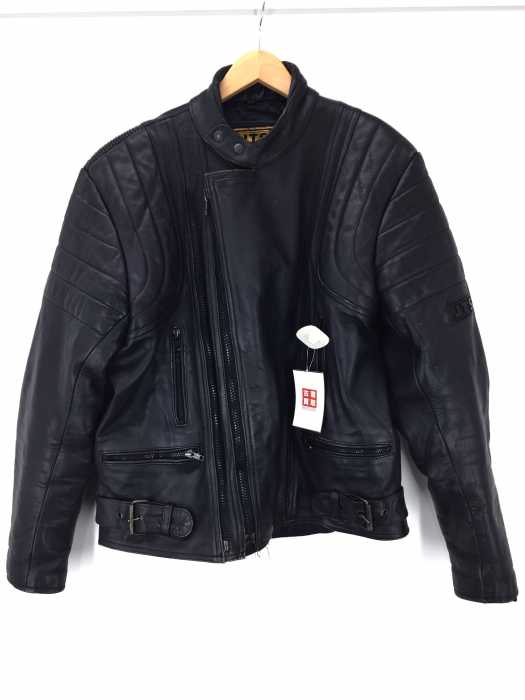 USED古着 (ユーズドフルギ) JTS ダブルライダースジャケット メンズ アウター