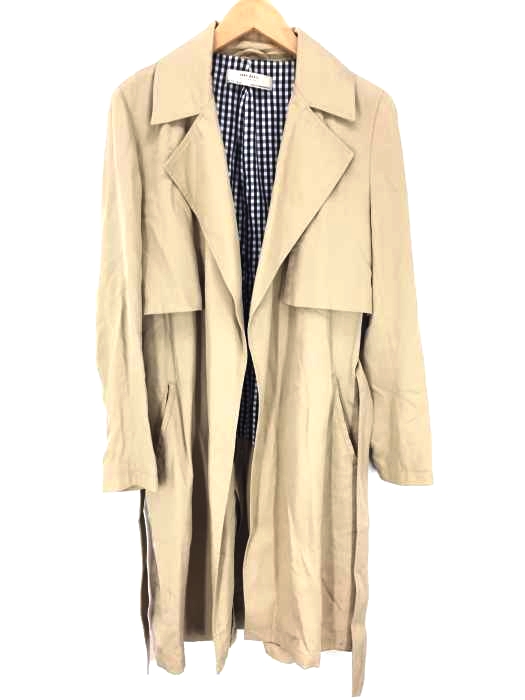 ZARA BASIC（ザラベーシック） OUTERWEAR ボタンレストレンチコート レディース アウター