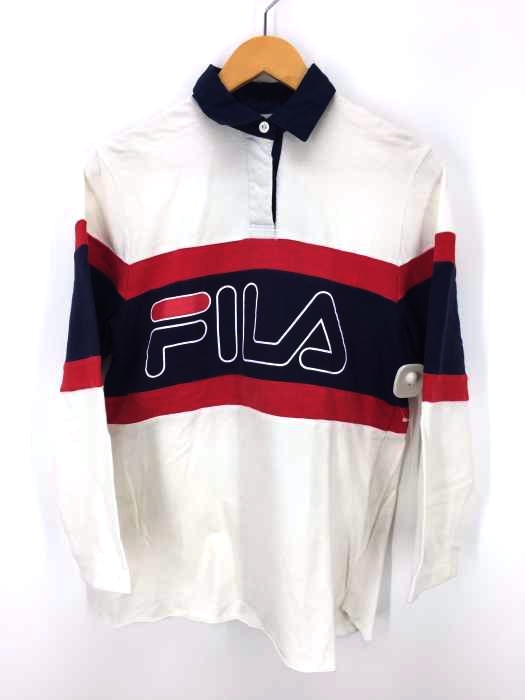 FILA(フィラ) ロゴラガーシャツ レディース トップス