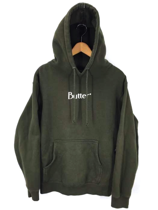 BUTTERGOODS（バターグッズ） CLASSIC LOGO PULLOVER クラシックロゴプルオーバーパーカー メンズ トップス