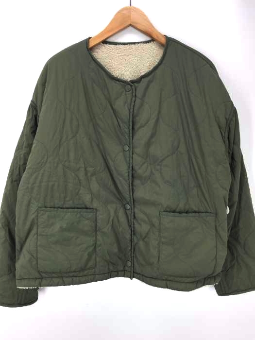 ZARA BASIC（ザラベーシック） リバーシブル ボアキルティングジャケット レディース アウター